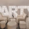 Lettre lumineuse party