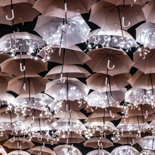 Ciel de parapluies